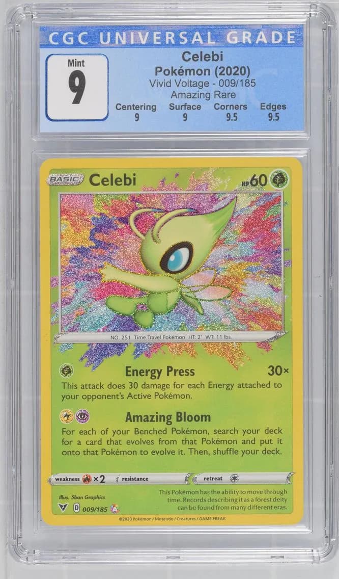 Celebi, Vivid Voltage, CGC 9