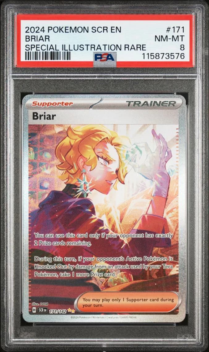 Briar, Stellar Crown, PSA 8