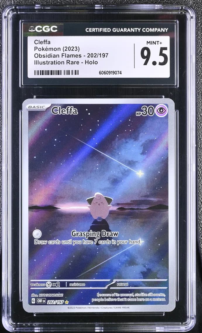 Cleffa, Obsidian Flames, CGC 9.5