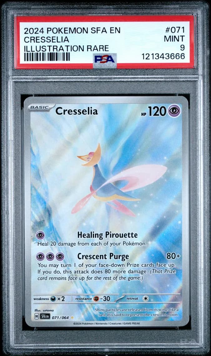 Cresselia, Shrouded Fable, PSA 9