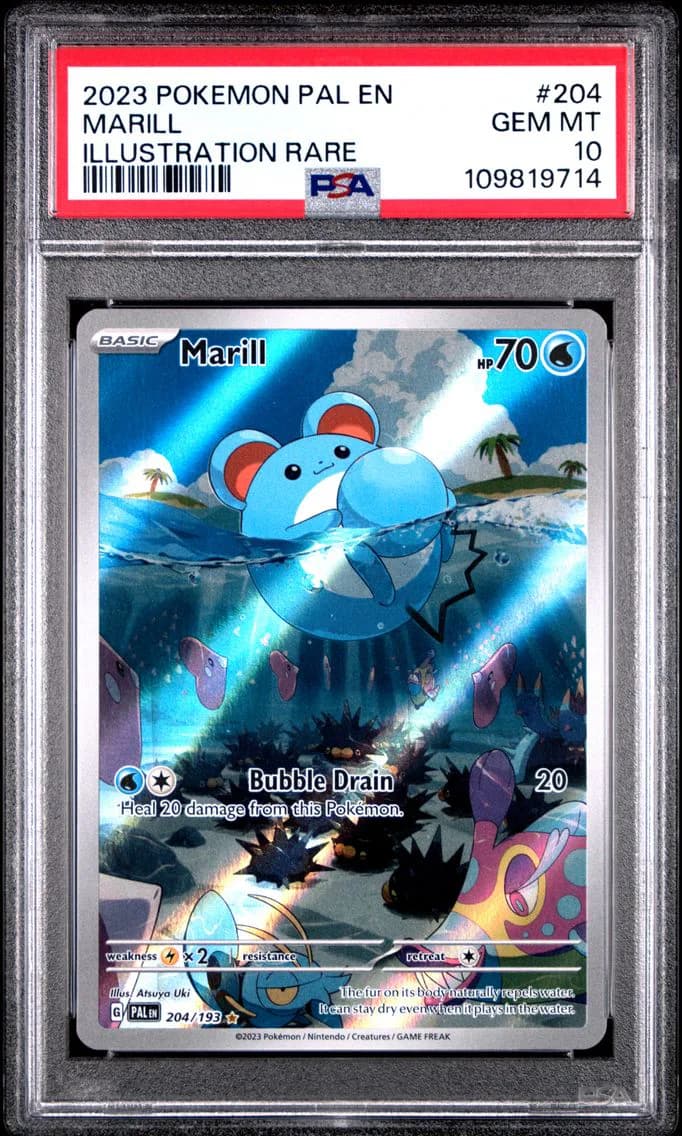 Marill, Paldea Evolved, PSA 10