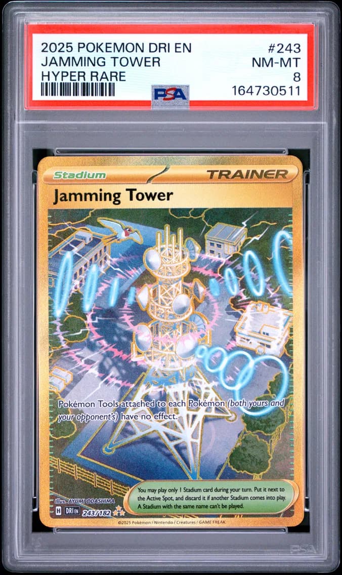 Jamming Tower, Destined Rivals, PSA 8