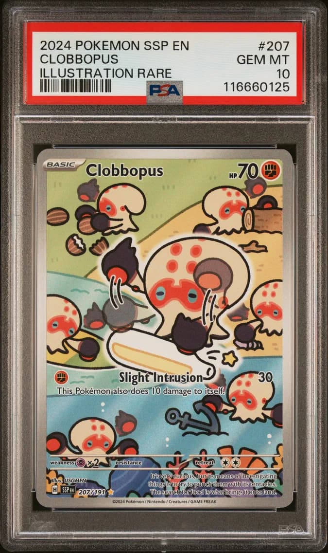 Clobbopus, Surging Sparks, PSA 10