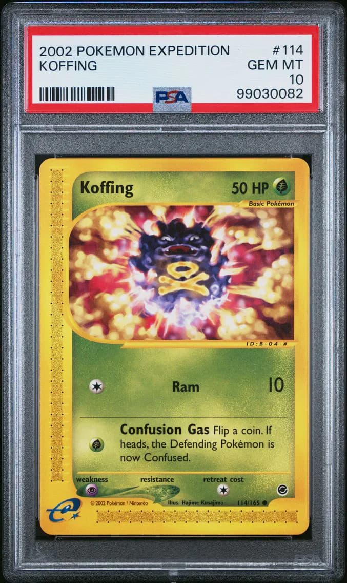 Koffing, Expedition, PSA 10