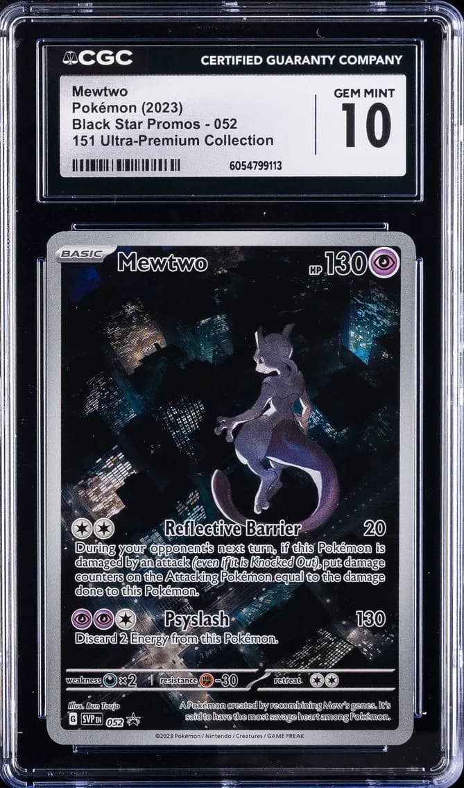 Mewtwo, Black Star Promos - Scarlet & Violet SVPEN, CGC 10