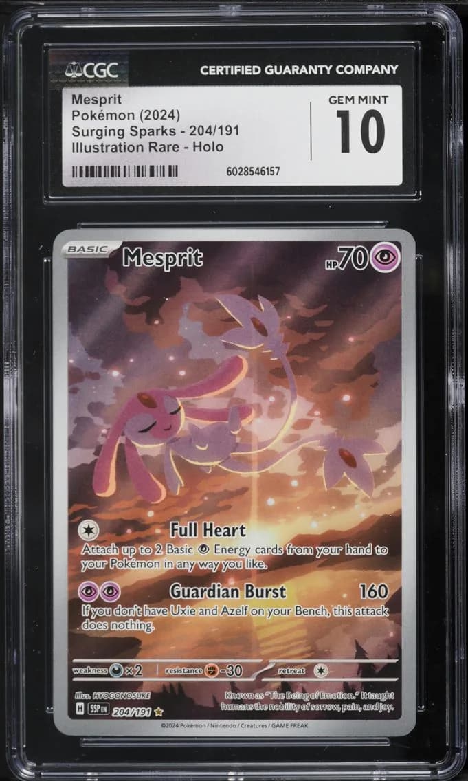 Mesprit, Surging Sparks, CGC 10