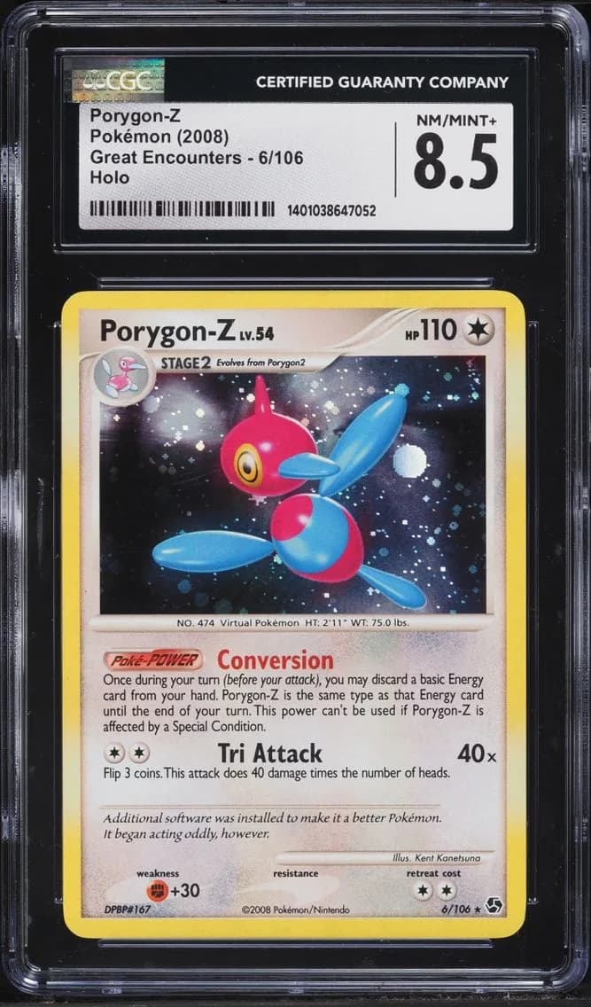 Porygon-Z, Great Encounters, CGC 8.5