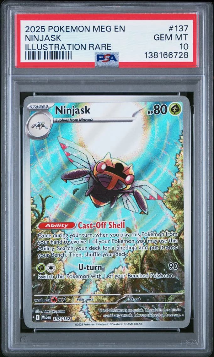 Ninjask, Mega Evolution, PSA 10