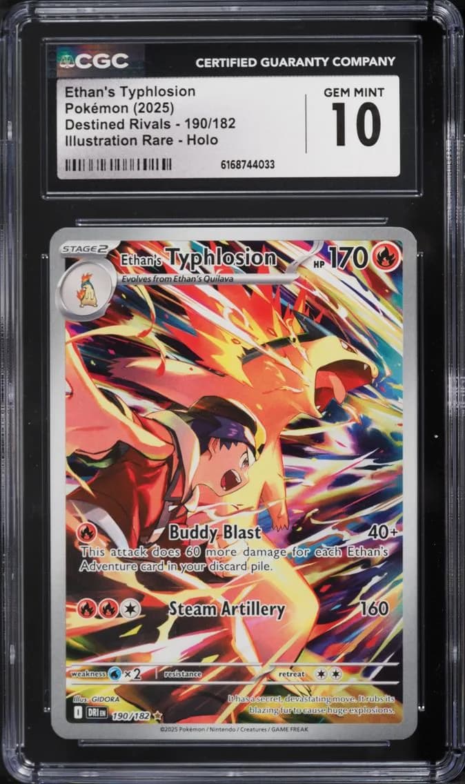 Ethan's Typhlosion, GEM MINT, CGC 10