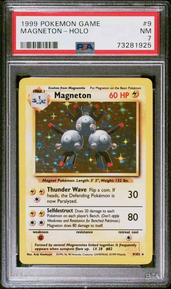 Magneton-Holo, Game, PSA 7