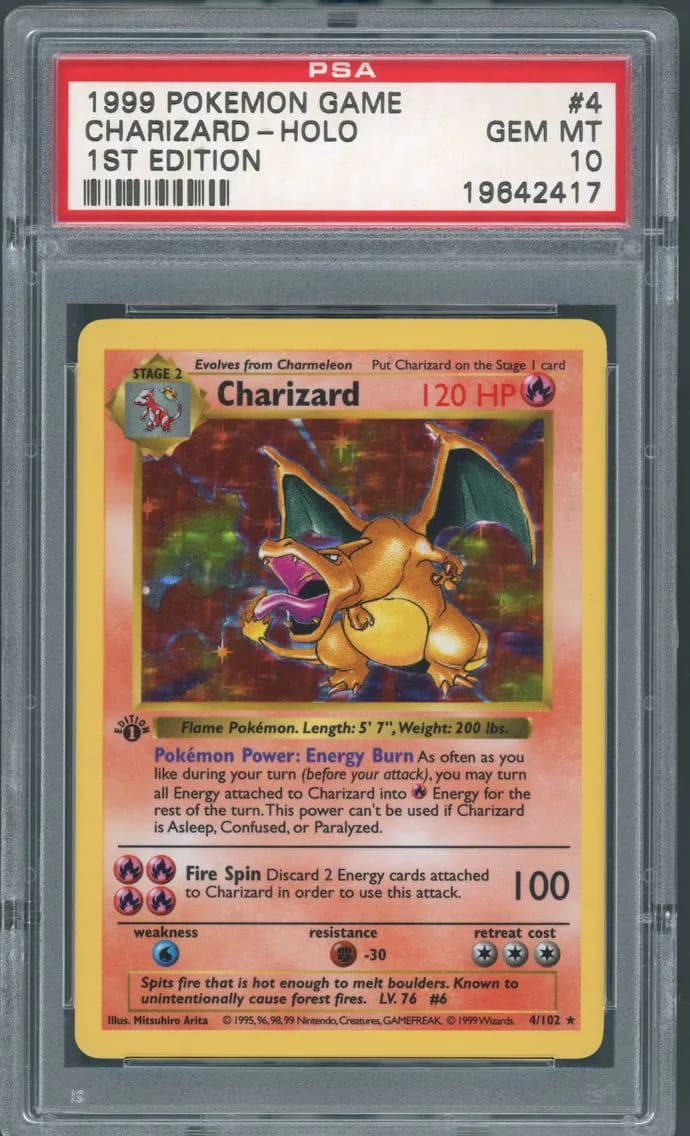 CHARIZARD 1ST EDITION PSA10 BASE SET | by Charred Treasures, Unknown set, PSA 10