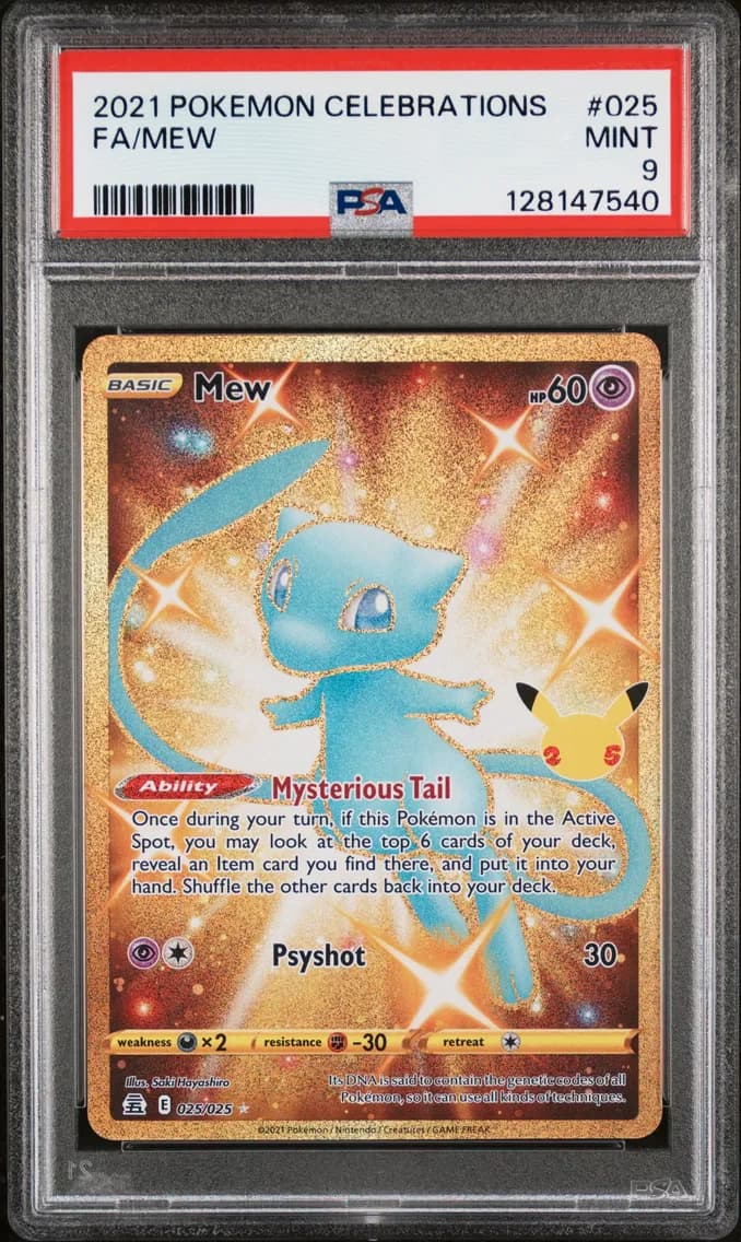 Mew, Celebrations, PSA 9