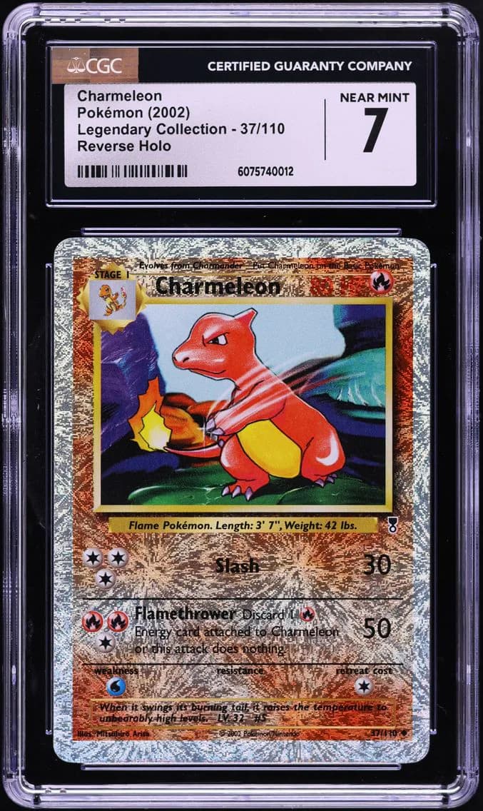 Charmeleon-Reverse Foil, Legendary Collection, CGC 7
