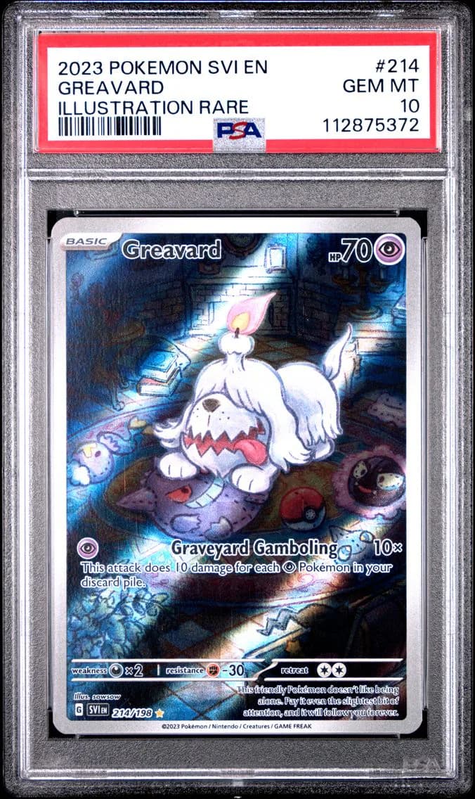 Greavard, Scarlet & Violet, PSA 10