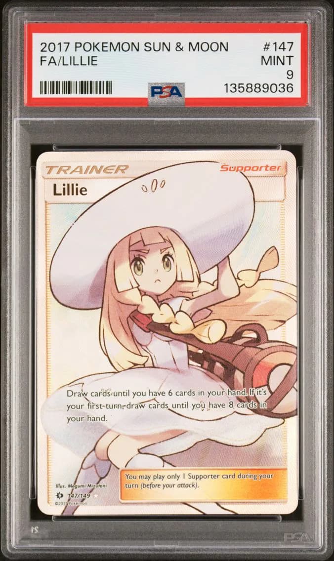 Lillie, Sun & Moon, PSA 9