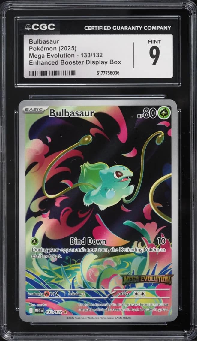 Box Bulbasaur, Mega Evolution, CGC 9