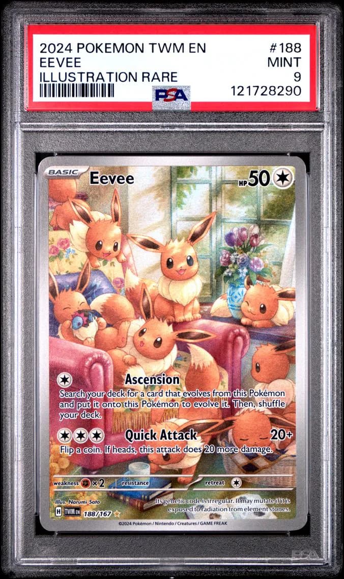 Eevee, Twilight Masquerade, PSA 9