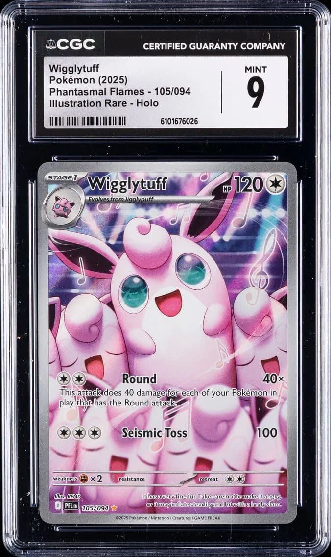 Wigglytuff, Phantasmal Flames, CGC 9