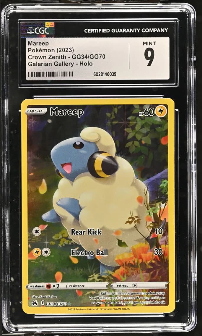 Mareep, Crown Zenith, CGC 9