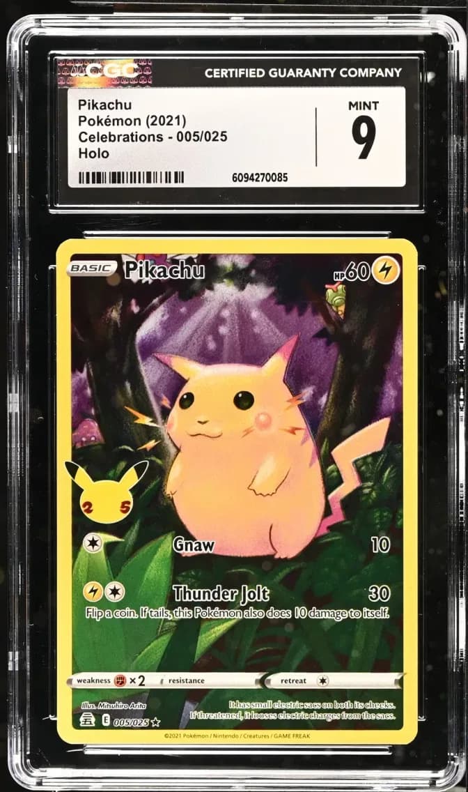 Pikachu CGC, Unknown set, CGC 