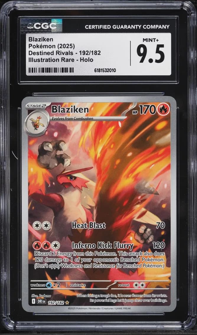 Blaziken, Destined Rivals, CGC 9.5
