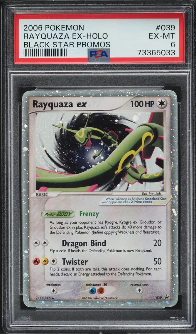 Black Star Promo Holo Rayquaza EX, Black Star Promos, PSA 10