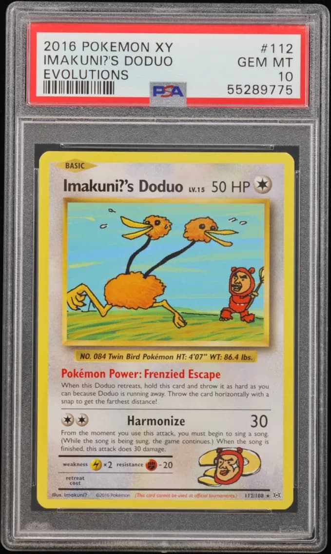 Imakuni?'s Doduo, XY Evolutions, PSA 10