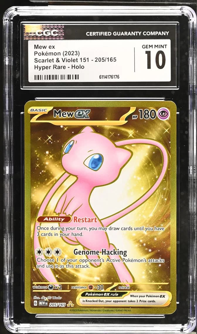 Mew ex, Scarlet & Violet 151, CGC 10