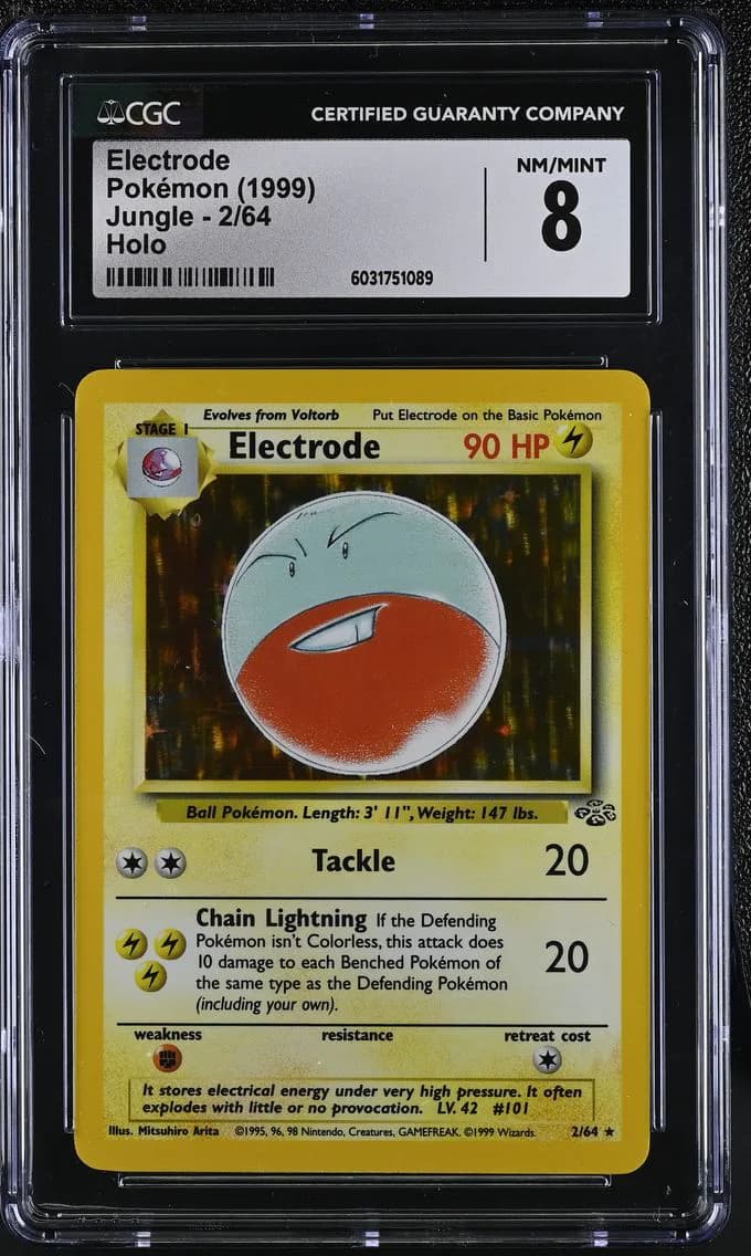 Electrode, Jungle - Unlimited, CGC 8