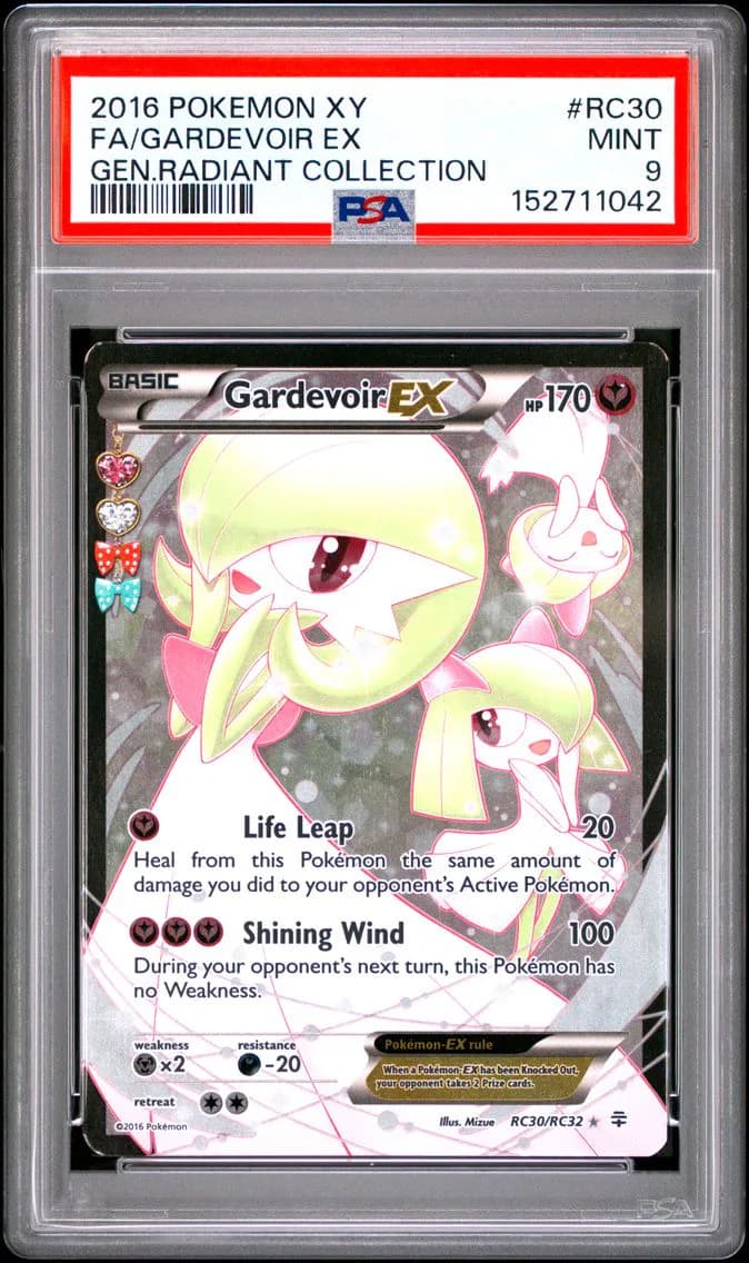 Gardevoir EX, XY Generations Radiant Collection, PSA 9