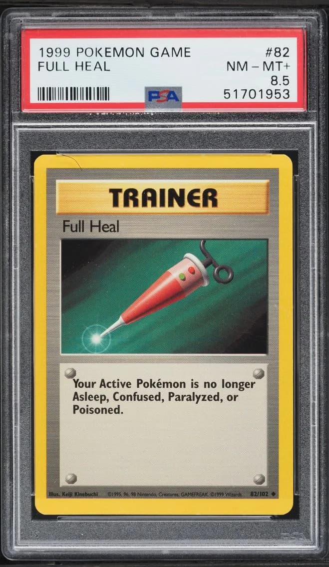 Full Heal, Game, PSA 8.5