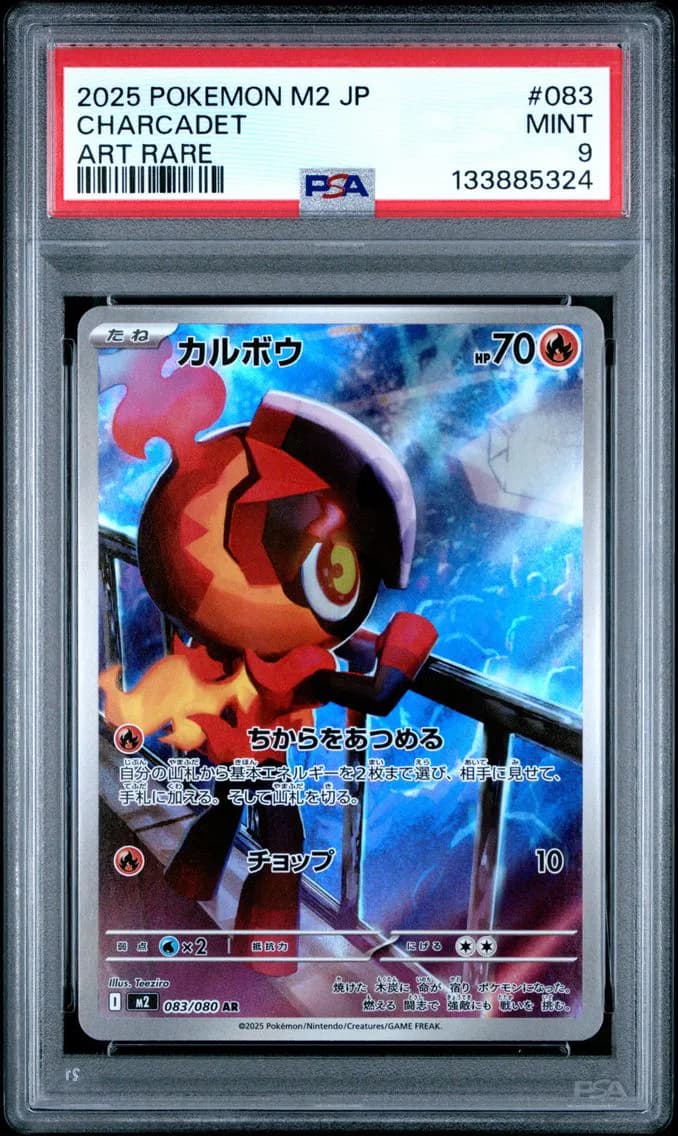 Charcadet, Japanese M2-Inferno X, PSA 9
