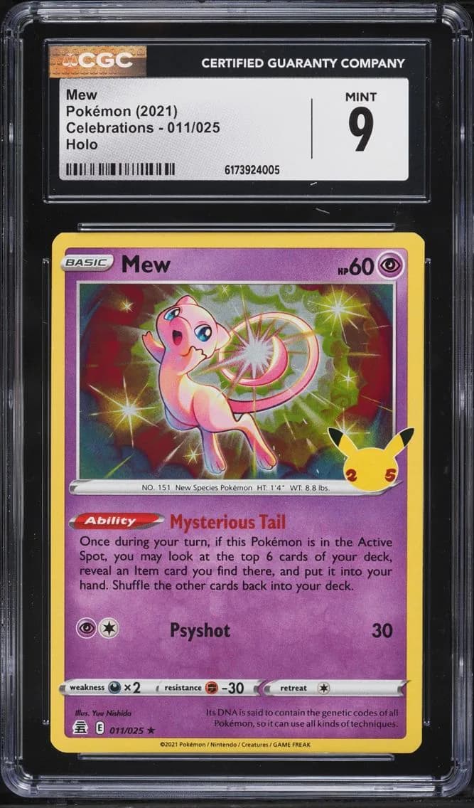 Mew, Celebrations, CGC 9