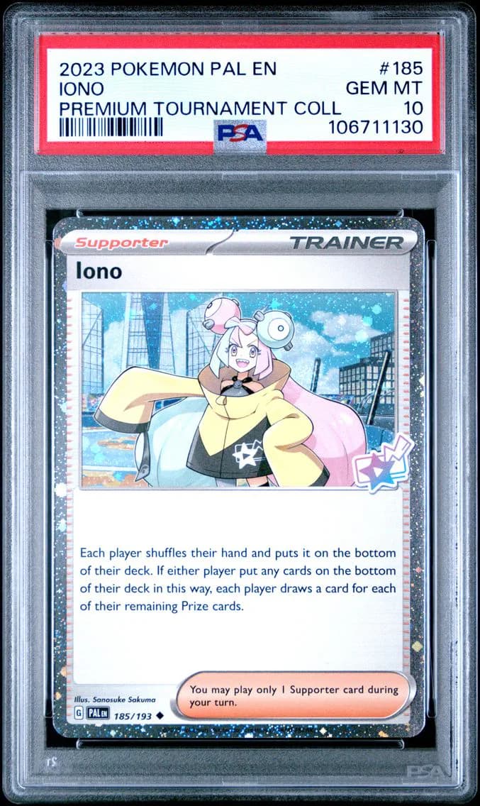 Iono, Paldea Evolved, PSA 10