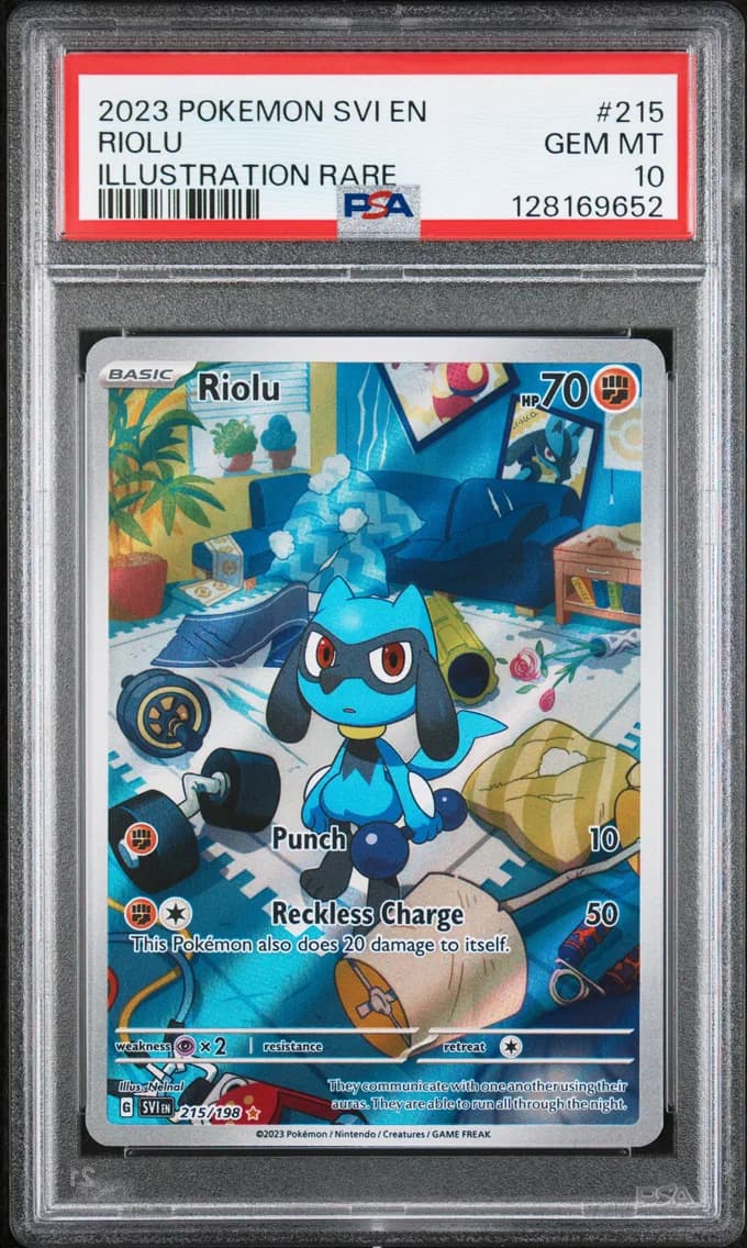 Riolu, Scarlet & Violet, PSA 10