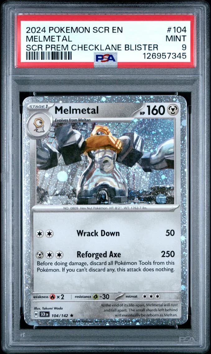 Melmetal, Stellar Crown, PSA 9