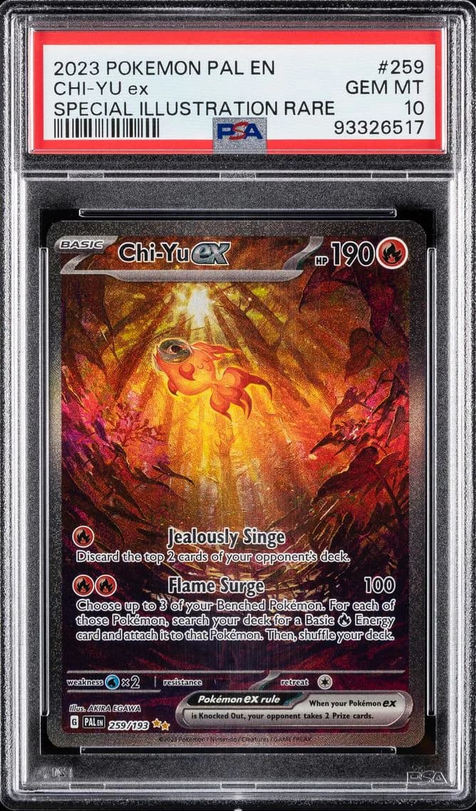 Chi-Yu EX, Paldea Evolved, PSA 10