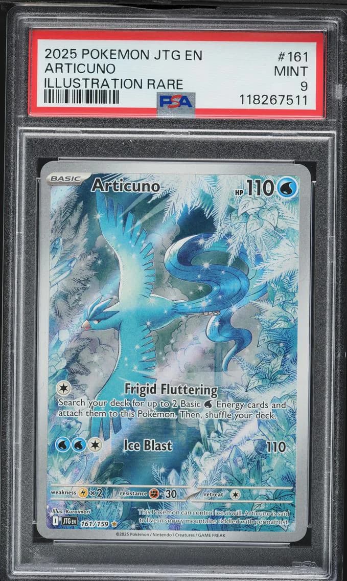 Articuno, Journey Together, PSA 9