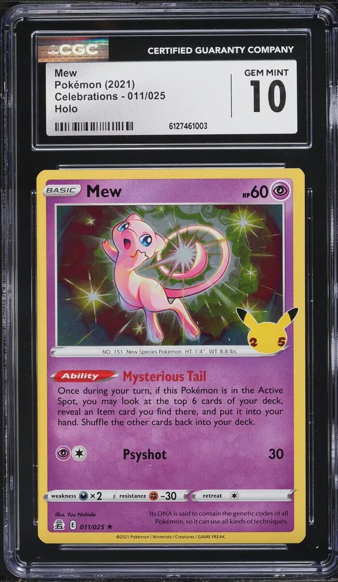 Mew, Celebrations, CGC 10