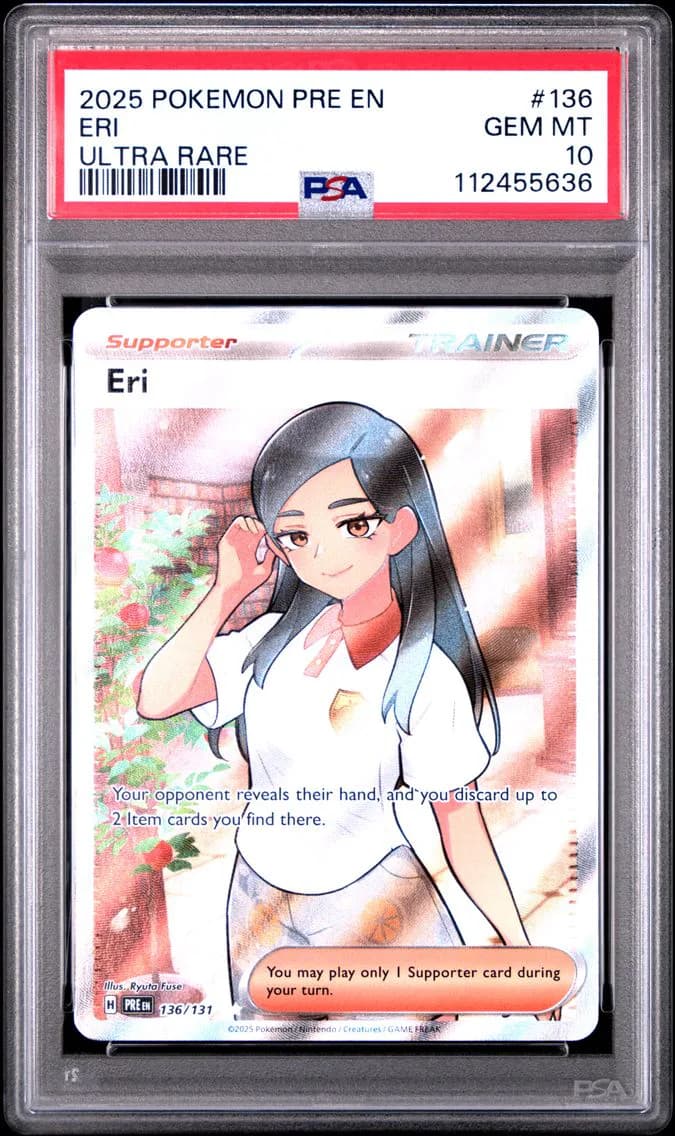 Eri, Prismatic Evolutions, PSA 10