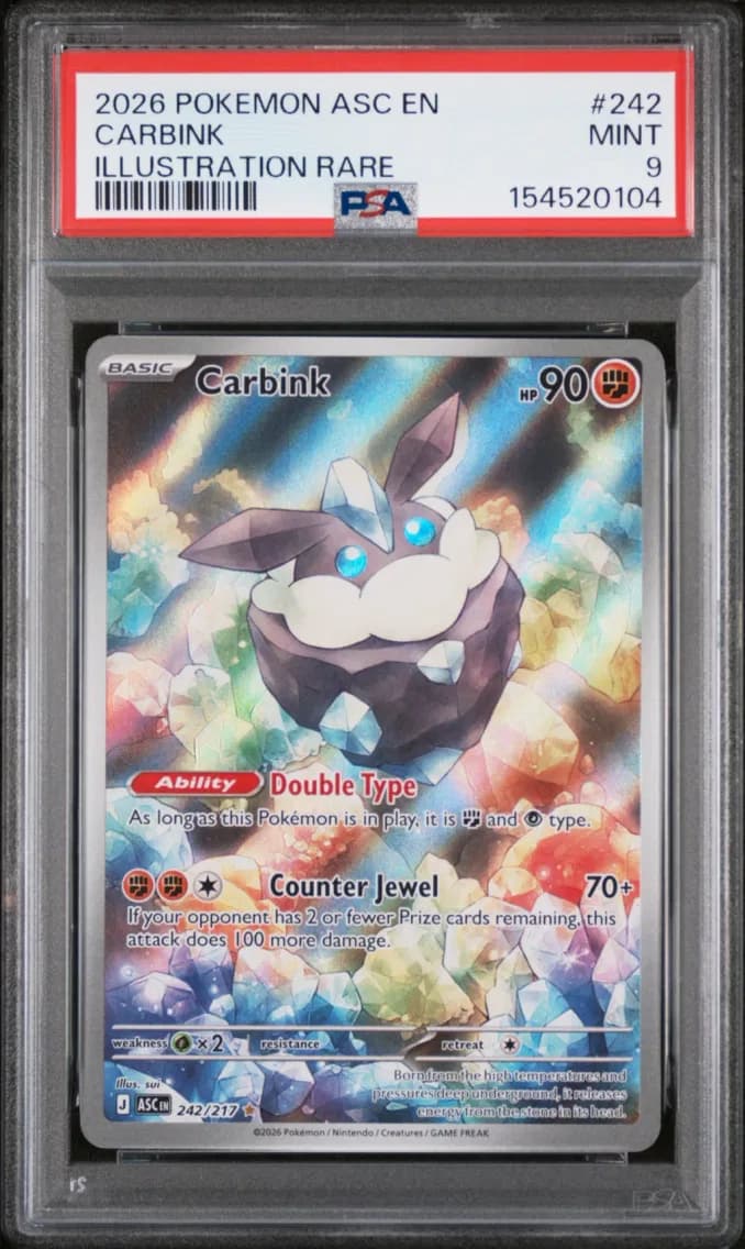 Carbink, Ascended Heroes, PSA 9