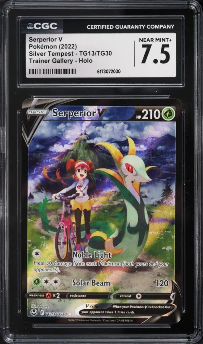 Serperior V, Silver Tempest, CGC 7.5