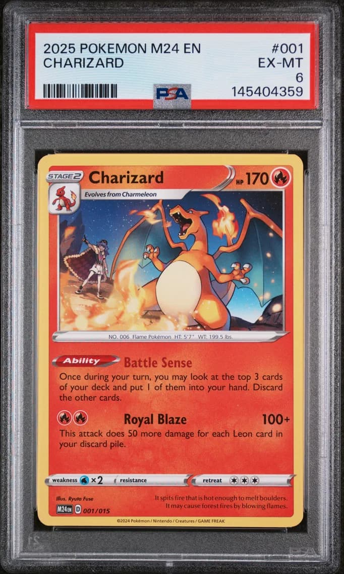 Charizard, Mcdonald's Collection, PSA 6