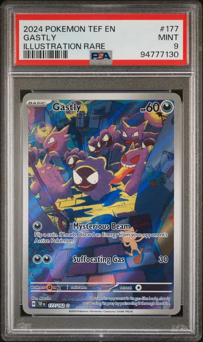 Gastly, Temporal Forces, PSA 9