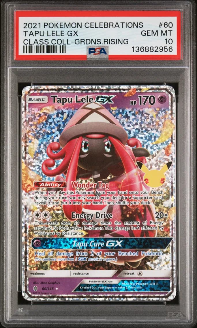 Tapu Lele GX, Celebrations Classic Collection, PSA 10