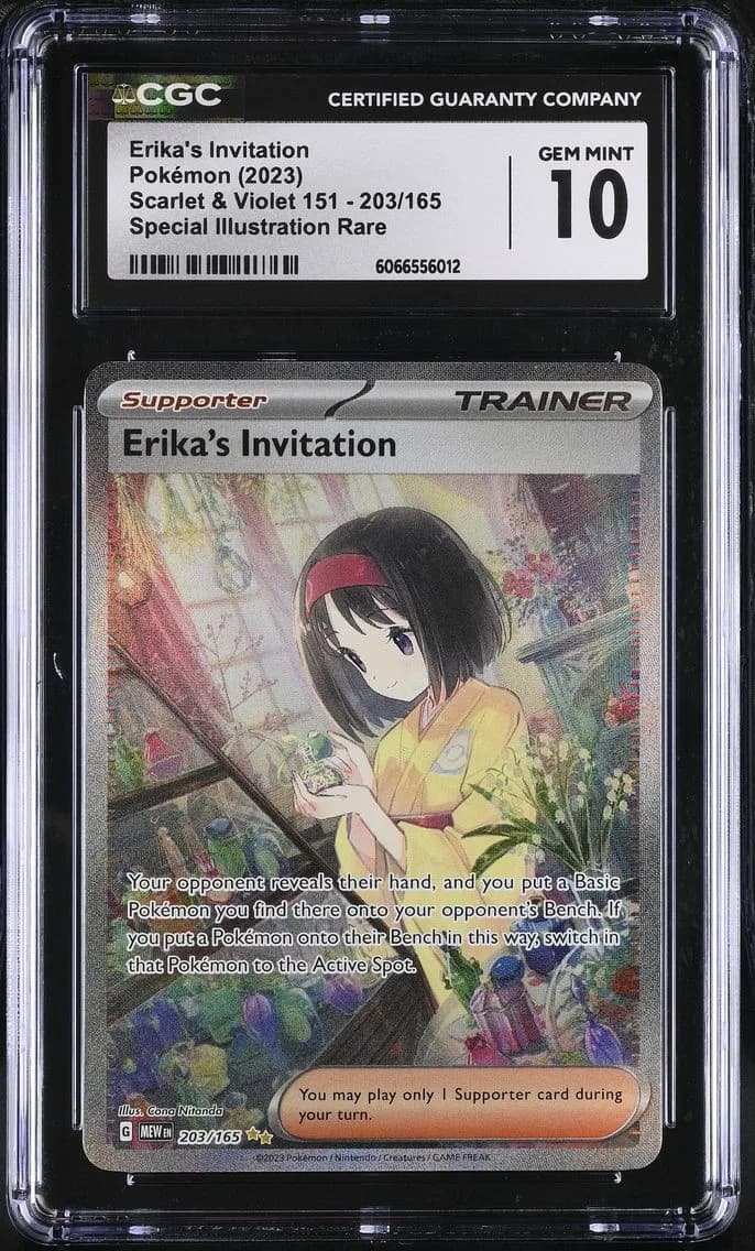 Erika's Invitation, Scarlet & Violet 151, CGC 10