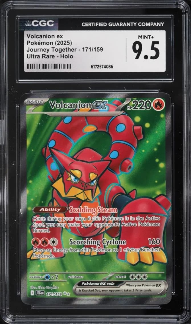 Volcanion ex, Journey Together, CGC 9.5