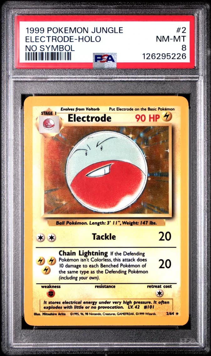 Electrode-Holo, Jungle, PSA 8