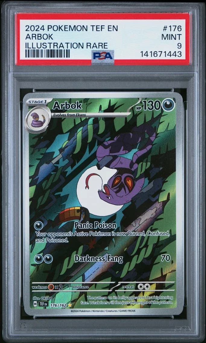 Arbok, Temporal Forces, PSA 9