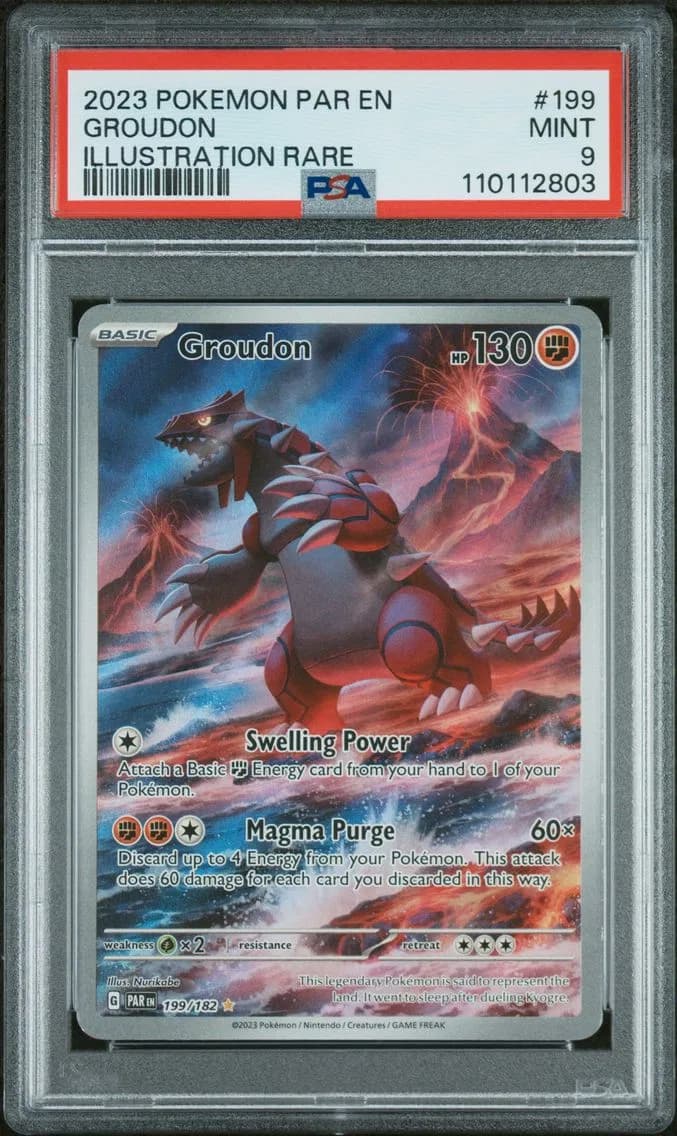 Groudon, Paradox Rift, PSA 9